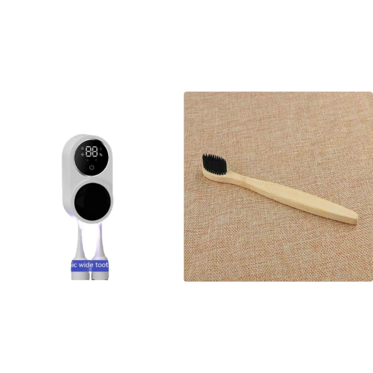 UV Toothbrush Sanitizer & Holder